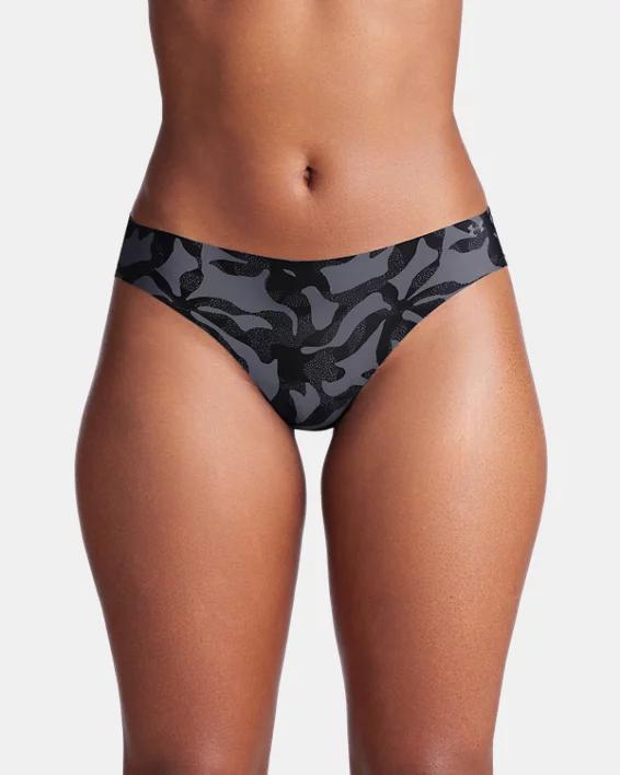 Women's UA Pure Stretch 3-Pack Printed No Show Thong Product Image