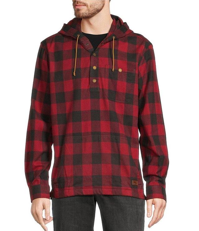 L.L.Bean Scotch Flannel Anorak Hoodie Product Image