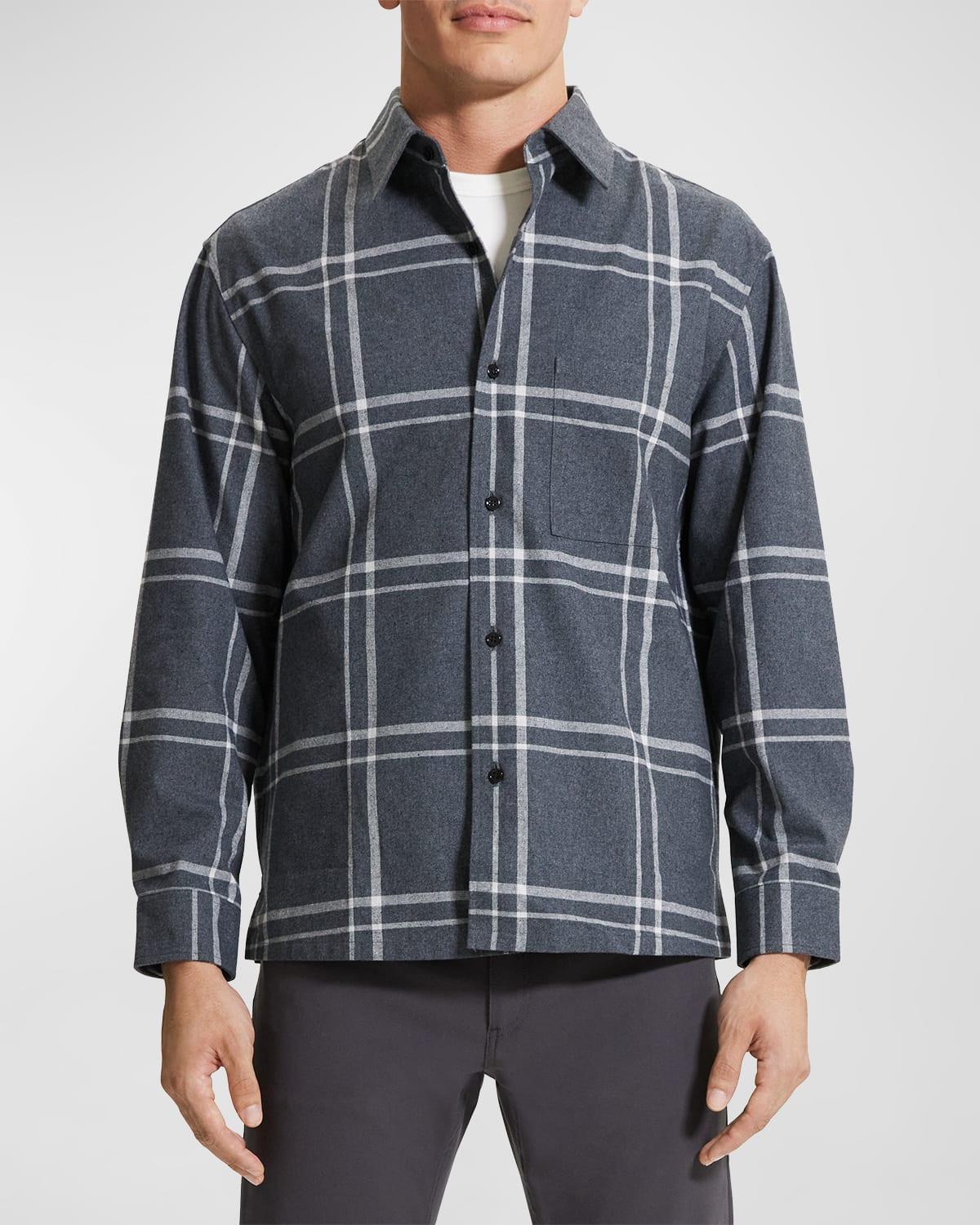 Mens Clyfford Waren Windowpane Shirt Product Image