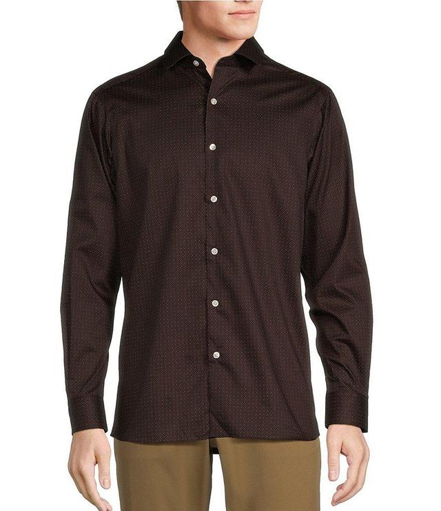 Hart Schaffner Marx The 1887 Club Collection Long Sleeve Spread Collar Geo Print Sportshirt Product Image