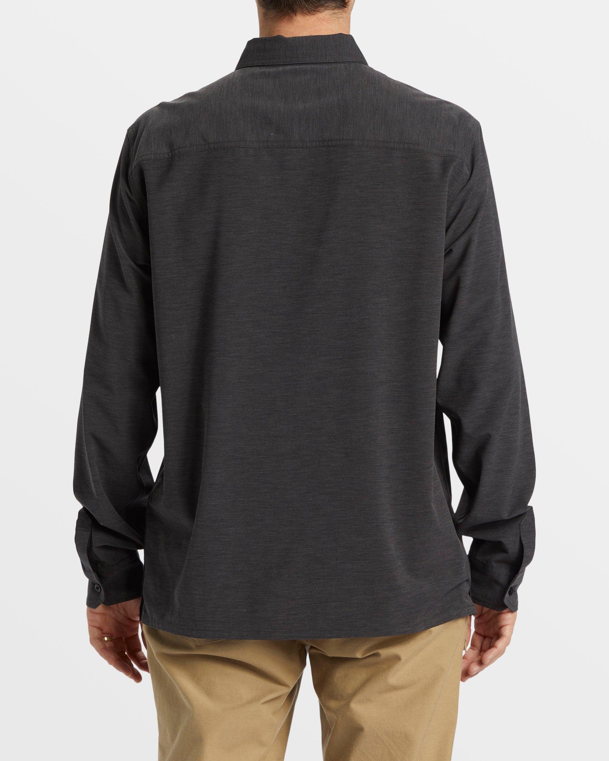 Surftrek Long Sleeve Shirt - Black Male Product Image