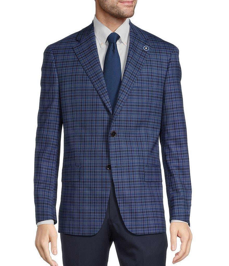 Hart Schaffner Marx New York Modern Fit Windowpane Sport Coat Product Image