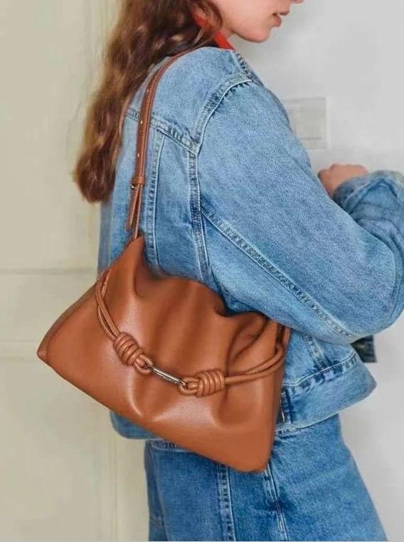 Plain Synthetic leather Crossbody Bag Product Image