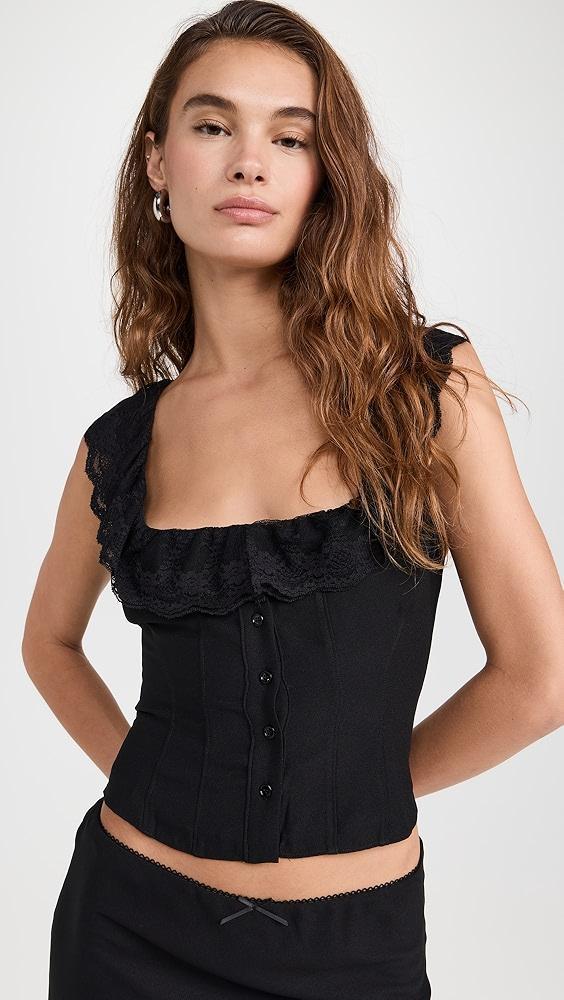 GUIZIO Paloma Lace Top | Shopbop Product Image