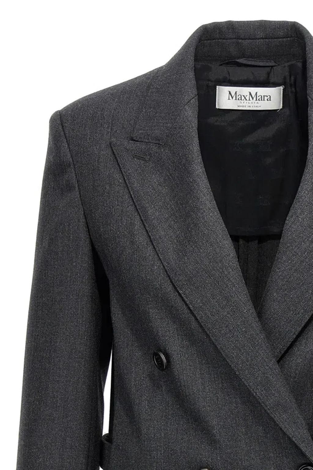 MAX MARA Latino Blazer In Grey Product Image