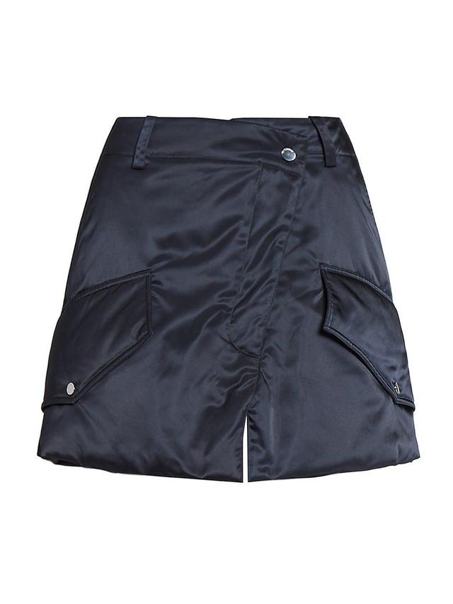 Womens Padded Cargo Miniskirt Product Image