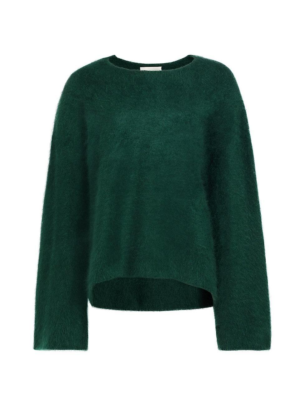 Womens Drop-Shoulder Cashmere Sweater Product Image