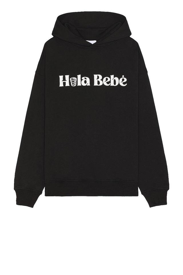 Blue Sky Inn Hola Bebe Hoodie in Black. Size M, XL/1X. Product Image