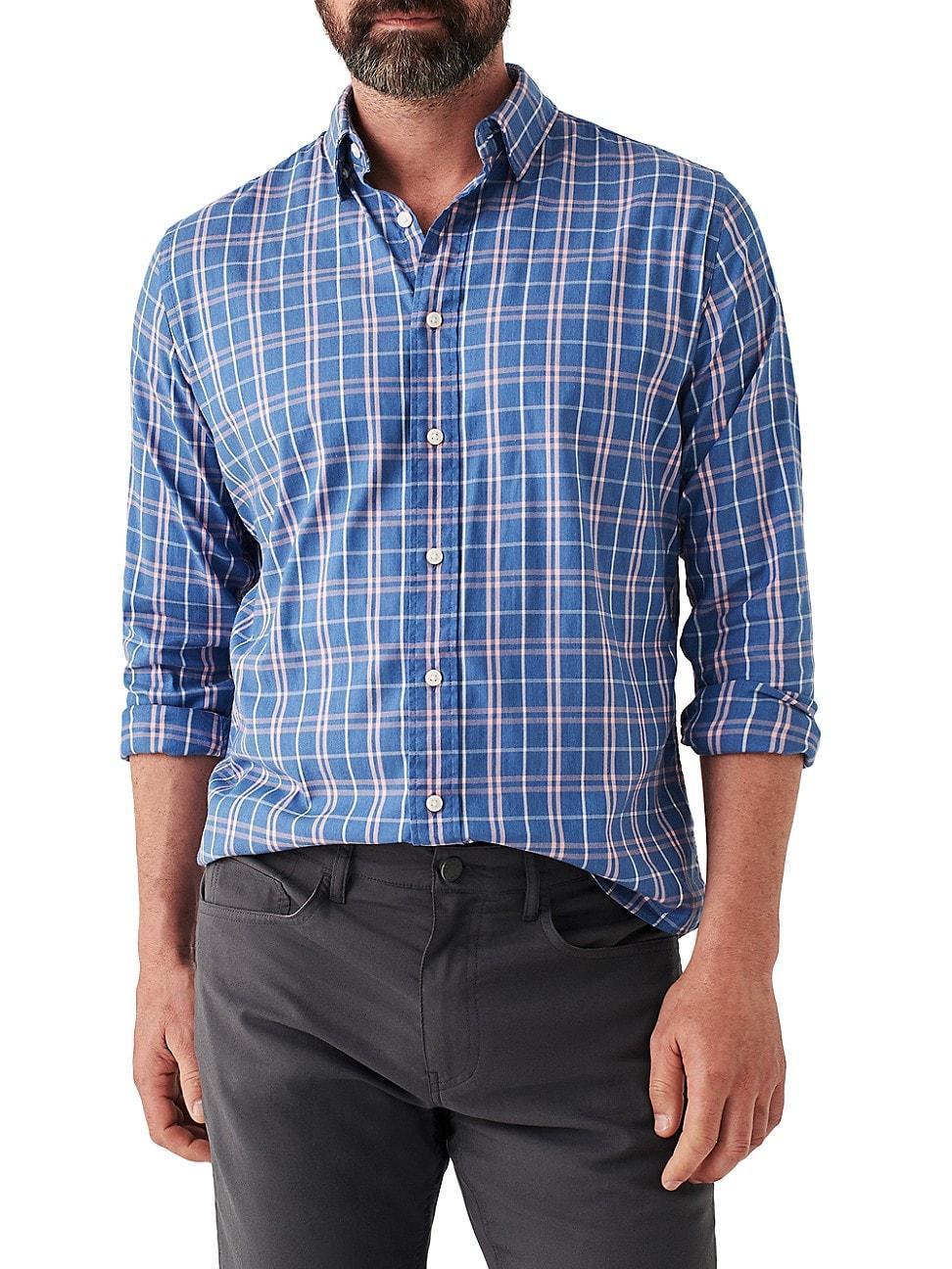 Faherty The Movement Plaid Button-Up Shirt Product Image