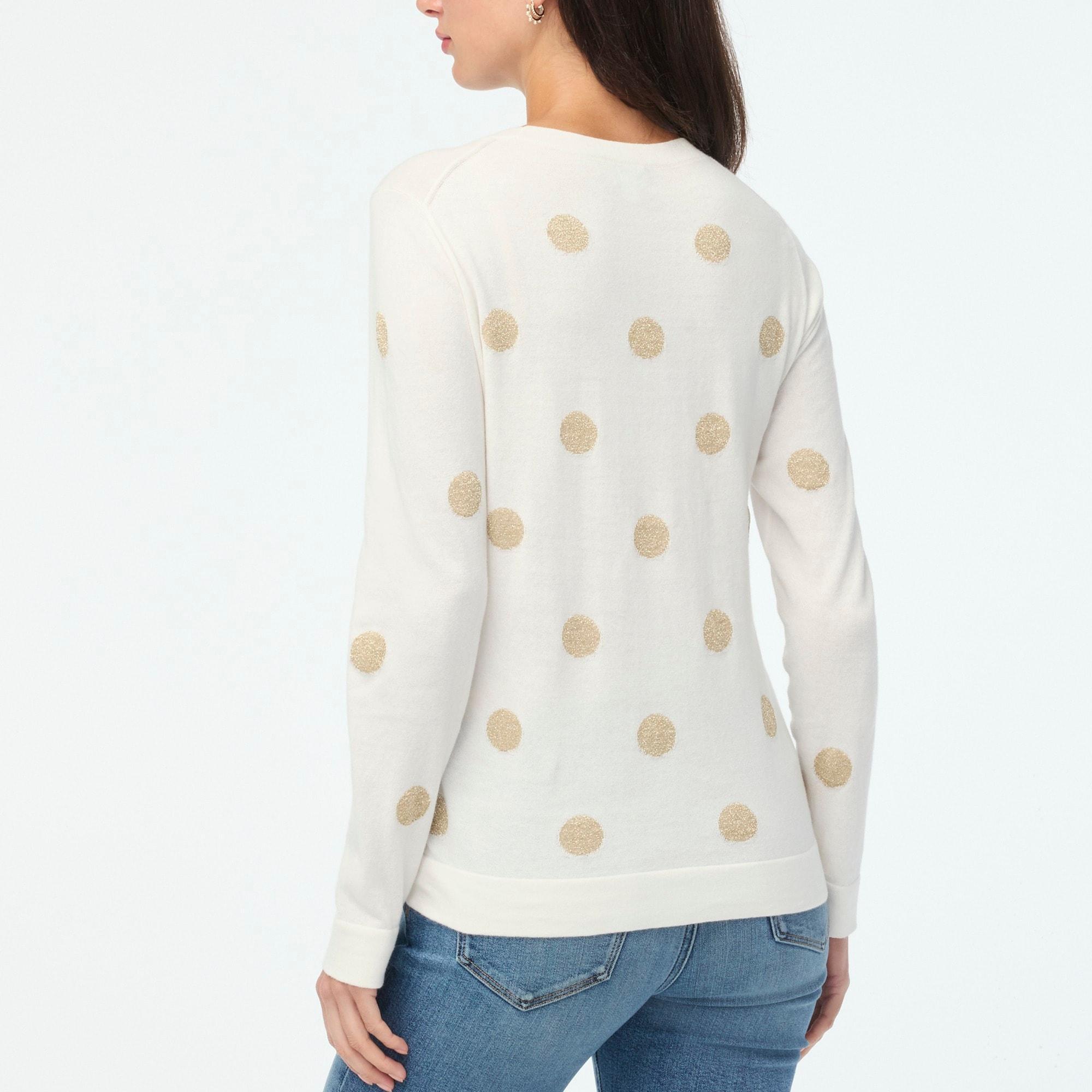 Metallic dot Teddie sweater Product Image