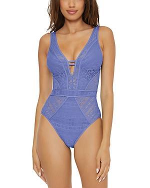 Becca Color Play Lace One-Piece Swimsuit Product Image