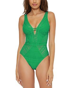 Becca Color Play Lace One-Piece Swimsuit Product Image