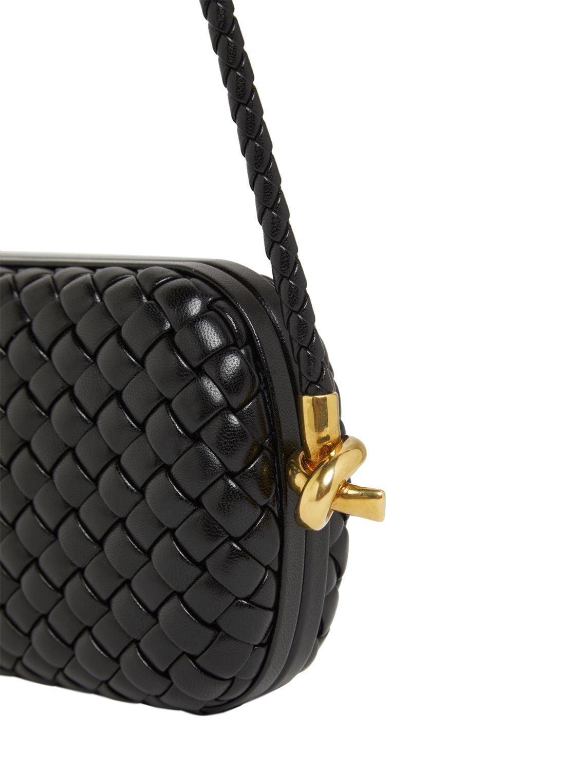 Leather Clutch In Black Product Image