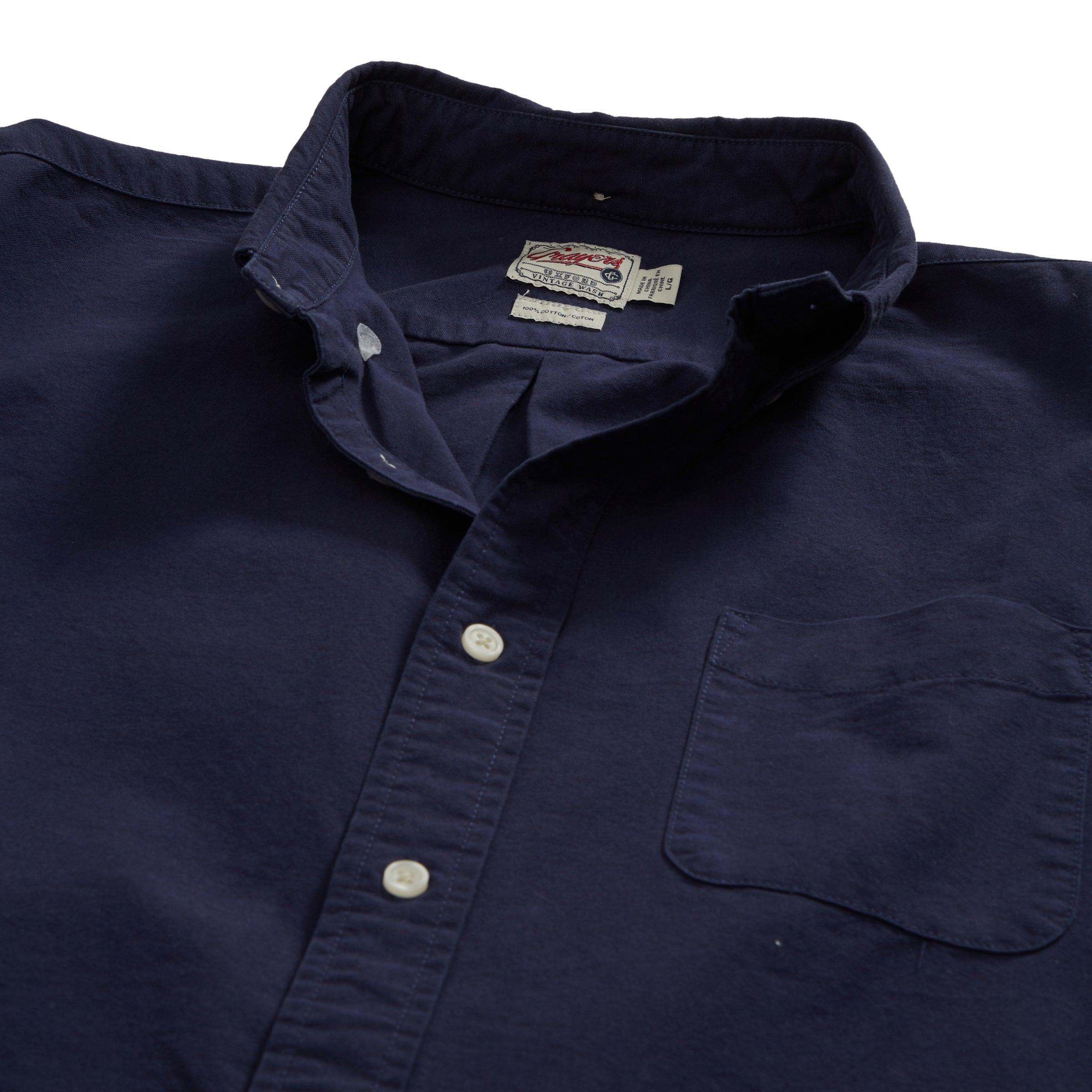 Eagle Creek Vintage Oxford Shirt - Navy Product Image