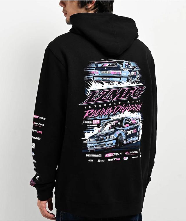 LZMFG Racing Division Black Hoodie Product Image