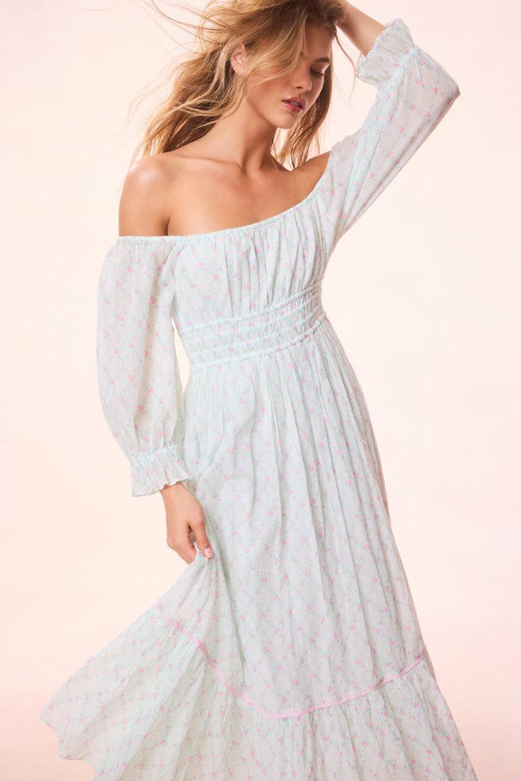 Dobrianna Re-Edition Cotton Maxi Dress Product Image