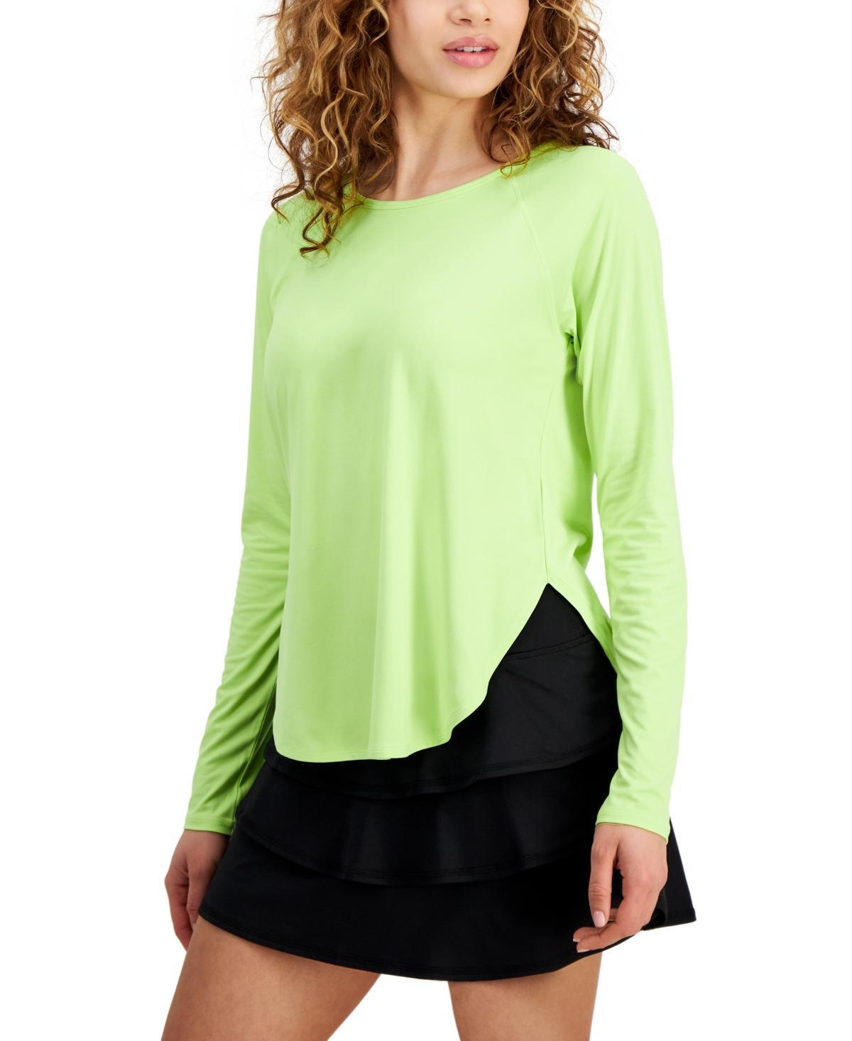 Id Ideology Womens Performance Long-Sleeve Top, Created for Macys Product Image