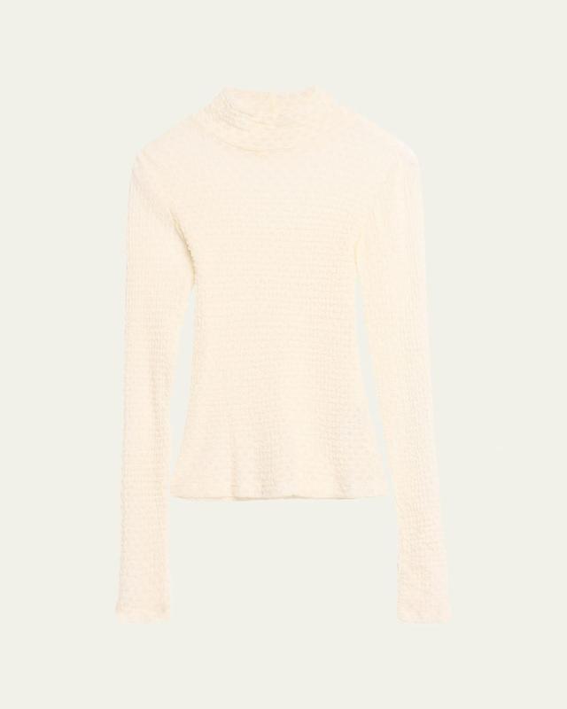 Mesh Turtleneck Product Image