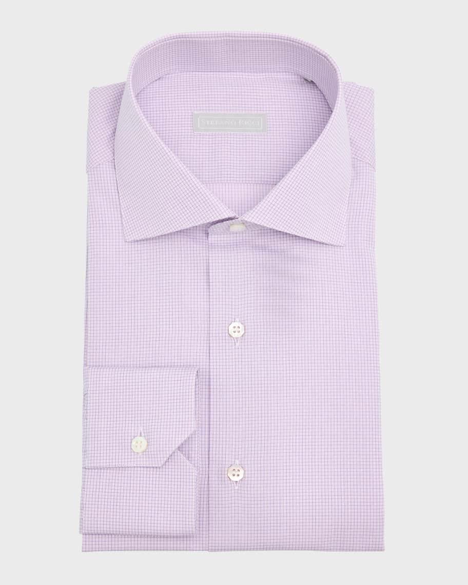 Men's Graph Check Dress Shirt Product Image