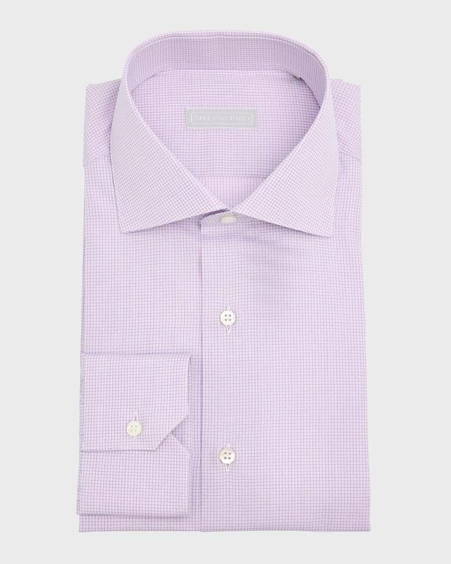 Men's Graph Check Dress Shirt Product Image