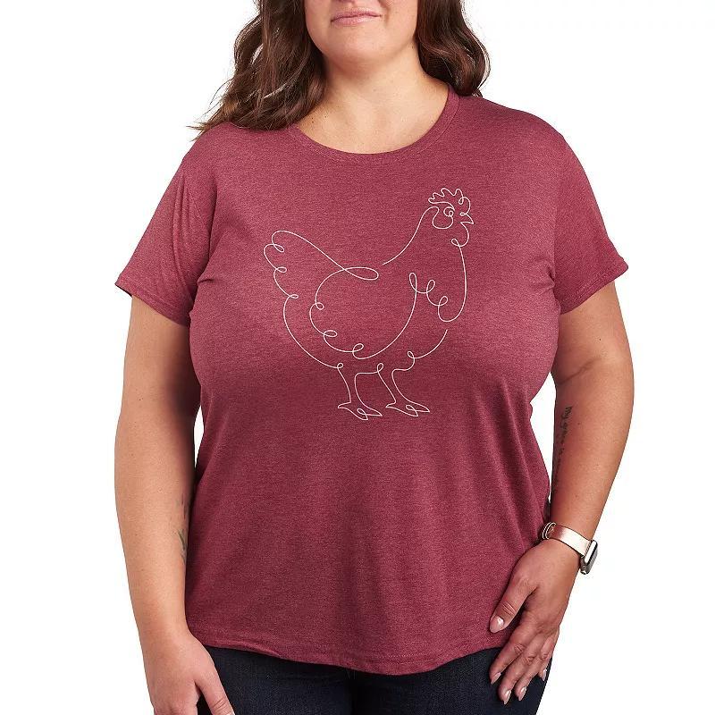 Plus Yellowstone Y Dutton Ranch Logo Graphic Tee, Womens Product Image