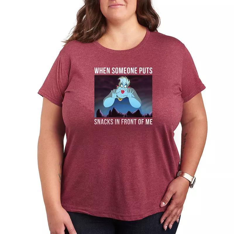 Instant Message Womens Womens Tee Shirts HEATHER - Heather Wine Blessed Mimi Graphic Tee - Women & Plus Product Image