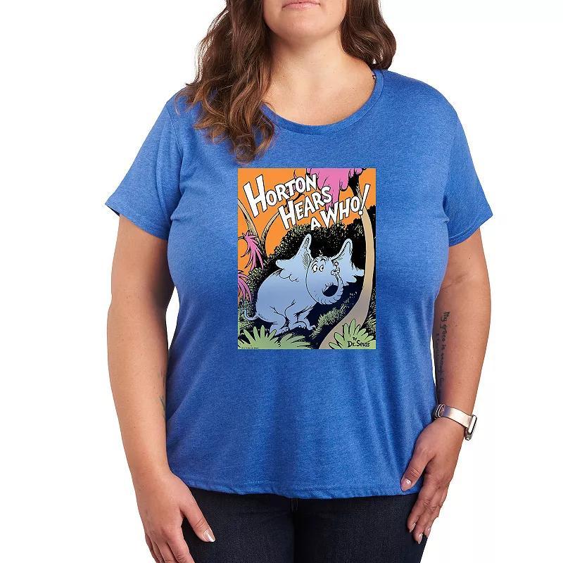 Plus Dr. Seuss Horton Forest Graphic Tee, Womens Product Image