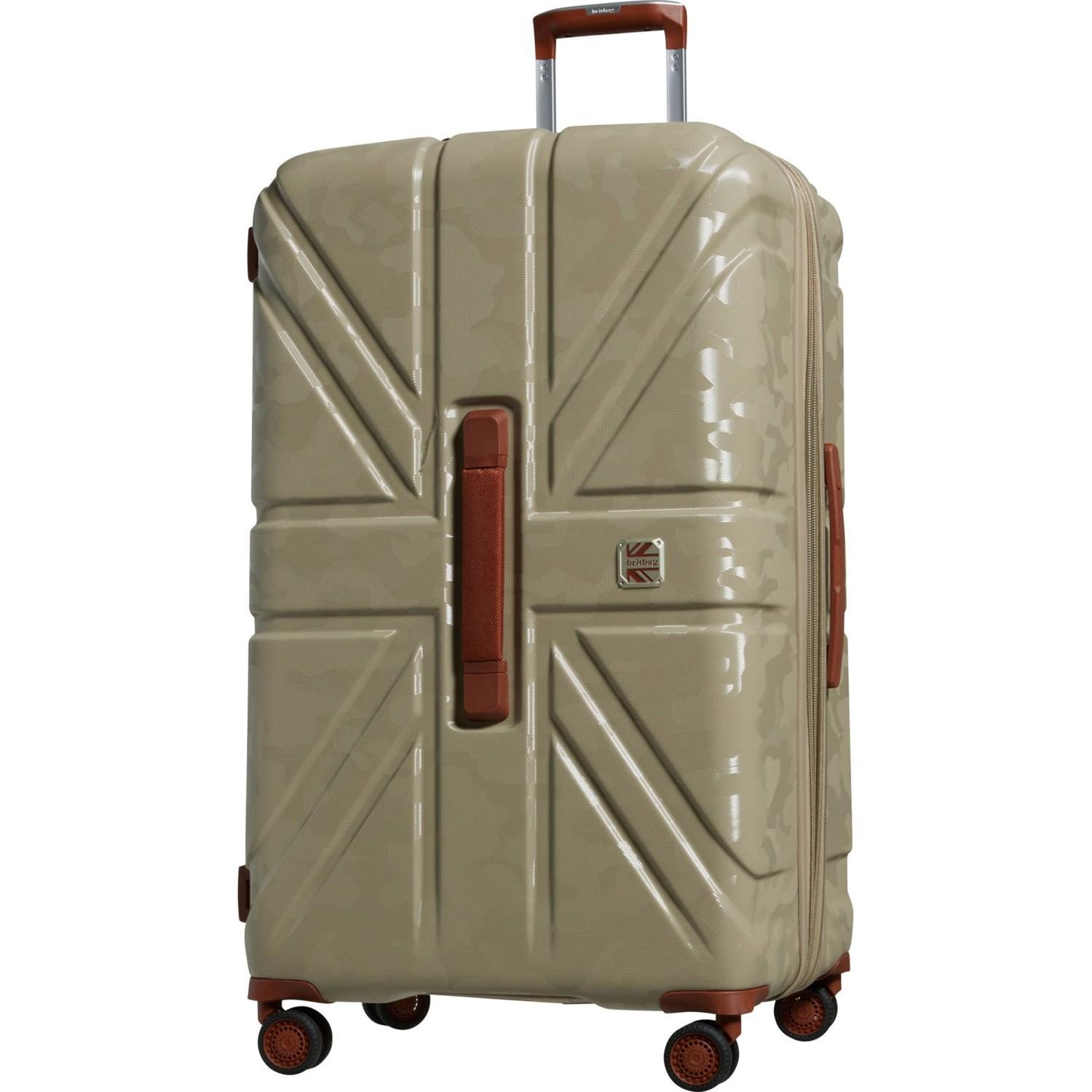 BritBag 32” Okavango Spinner Suitcase - Hardside, Expandable, Beige Cement Product Image