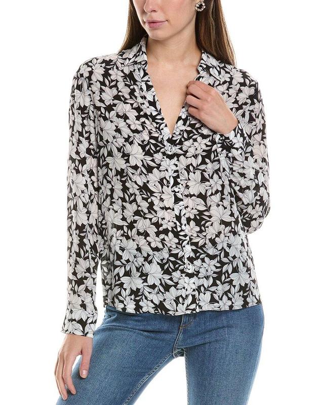 ALICE AND OLIVIA Alice + Olivia Eloise Blouse In Black Product Image