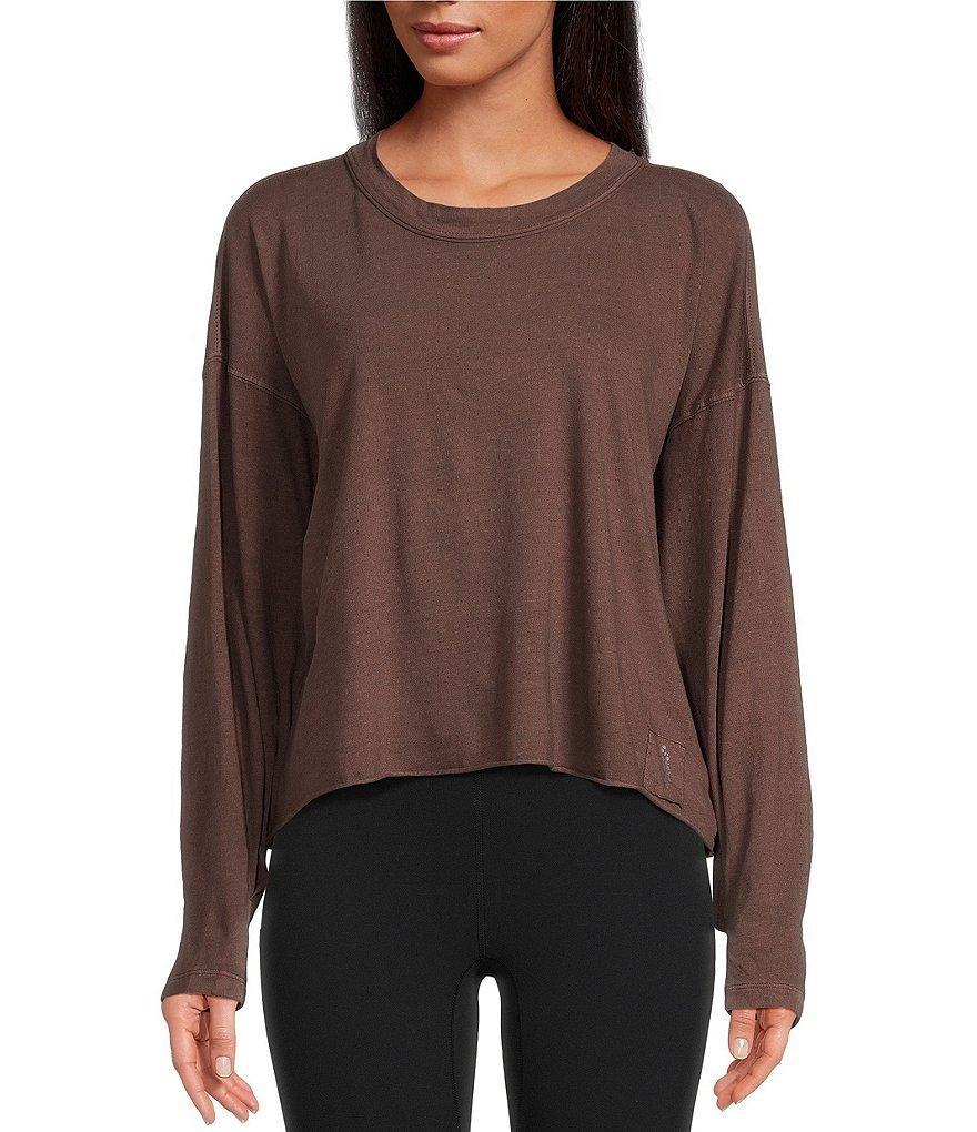 Free People FP Movement Inspire Layer Cropped Long Sleeve Shirt Product Image