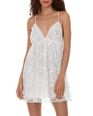 Flora Nikrooz Meg Floral Embroidered Chemise Product Image