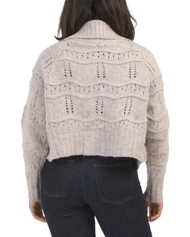 Wave Knit Cardigan for Women Product Image