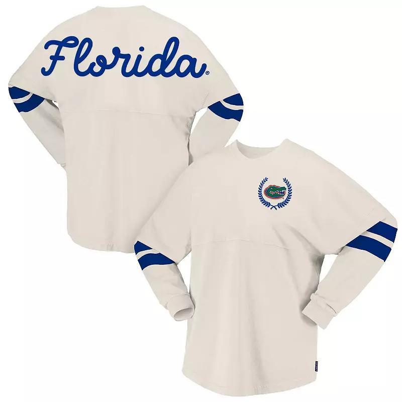 Womens Spirit Jersey Cream Florida Gators Oversized T-Shirt product image