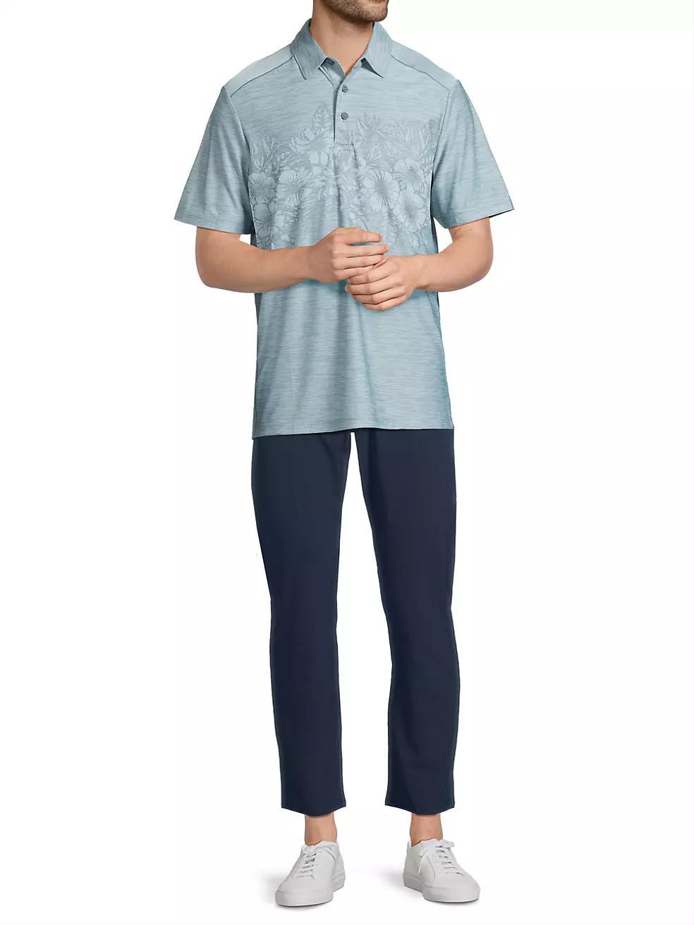 Palm Coast Hibiscus Border Shirt Product Image