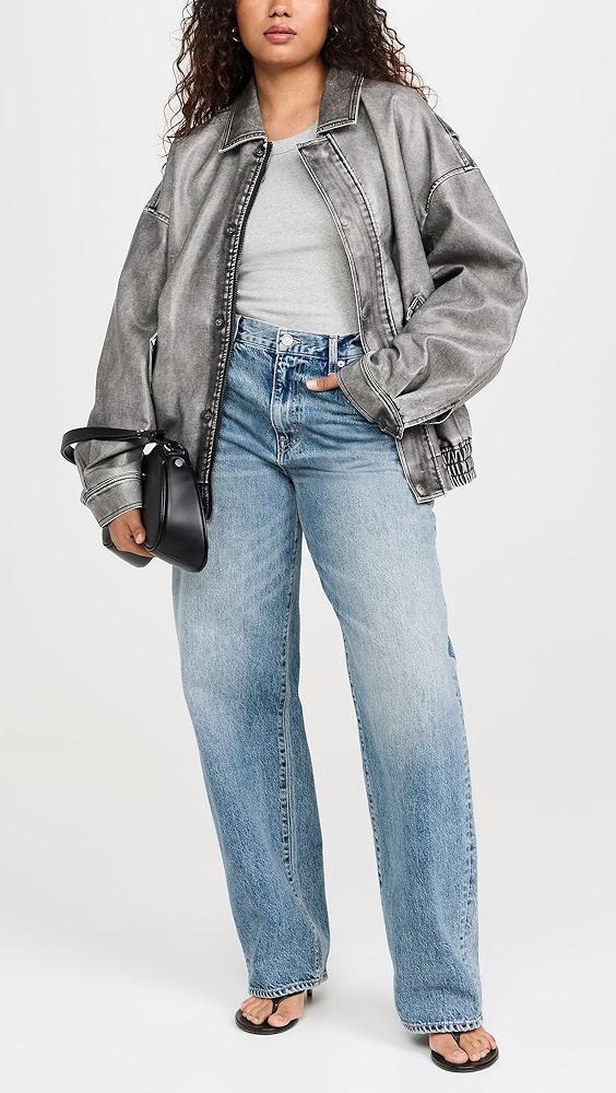 SLVRLAKE Tess Long Jeans | Shopbop Product Image