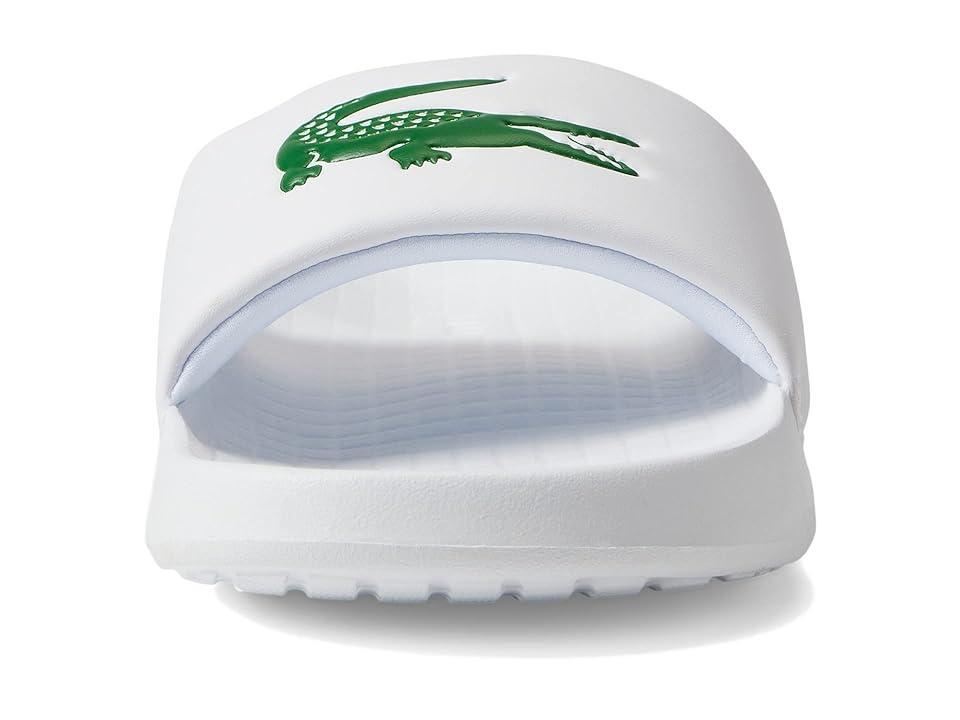 Lacoste Croco 1.0 123 1 (White/Green) Women's Shoes Product Image