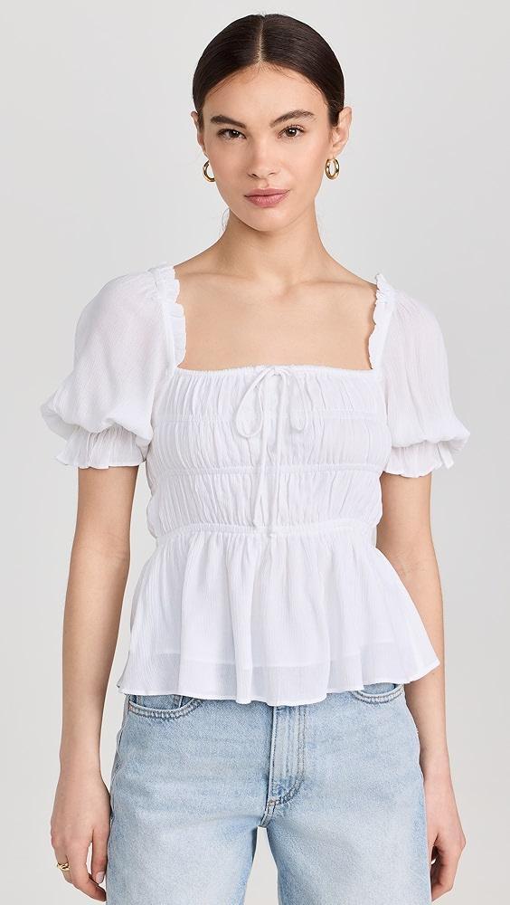 Playa Lucila Square Neck Top | Shopbop Product Image