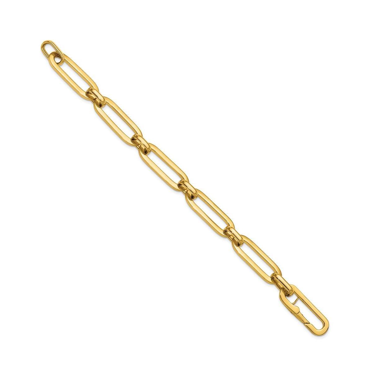 Diamond2Deal 18k Yellow Gold Oval Link Chain Bracelet for Women Product Image