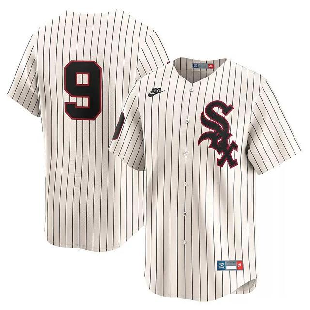 Mens Nike Minnie Minoso Cream Chicago White Sox Throwback Cooperstown Limited Jersey Product Image