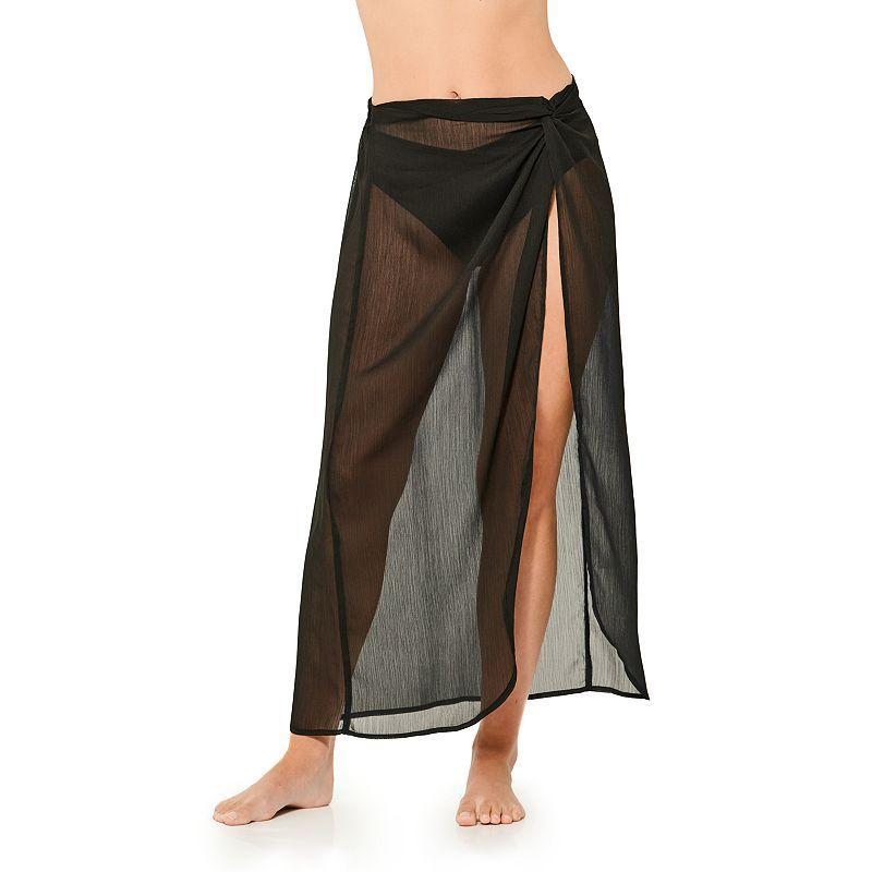 Womens Freshwater Long Twist Pareo Swim Cover-Up Product Image