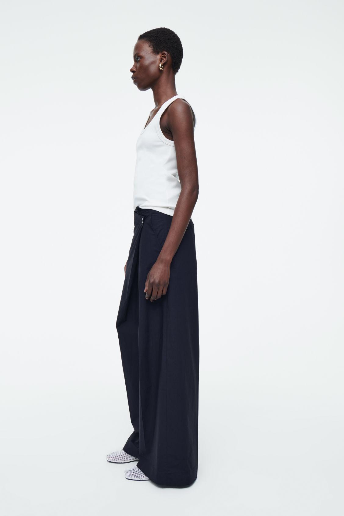 ASYMMETRIC WRAP PANTS Product Image