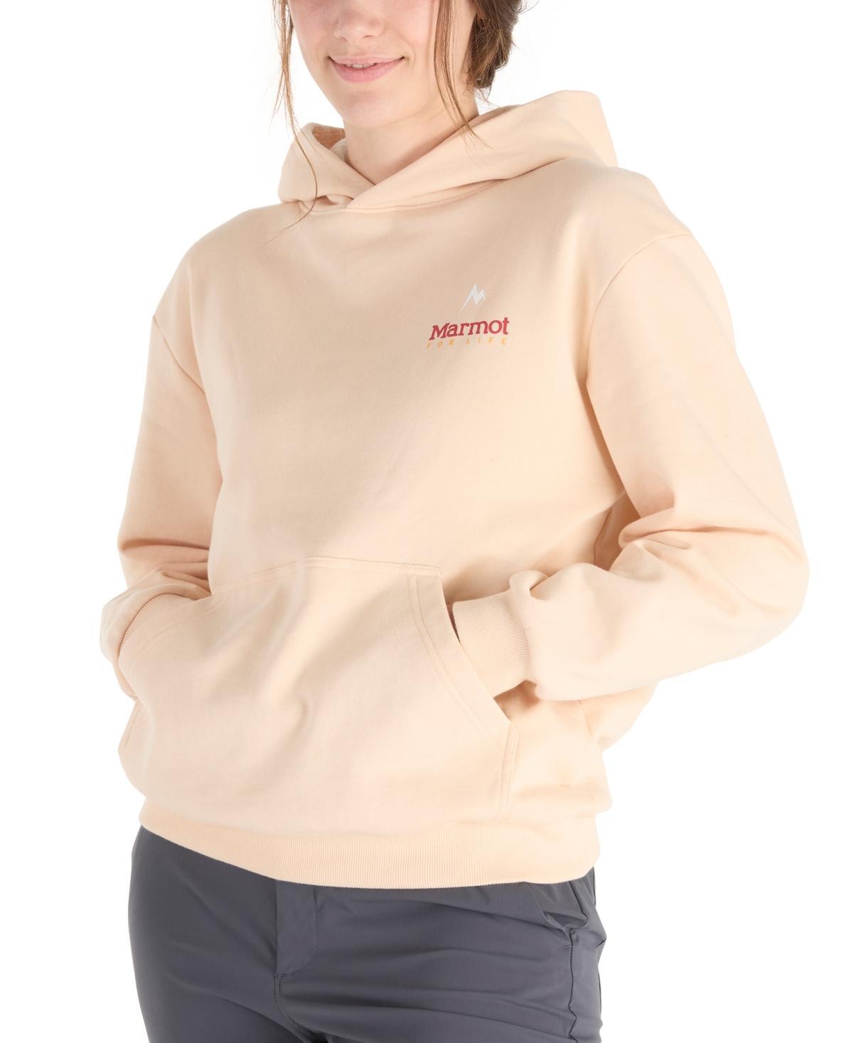 Marmot Womens Marmot For Life Graphic Fleece Hoodie Product Image