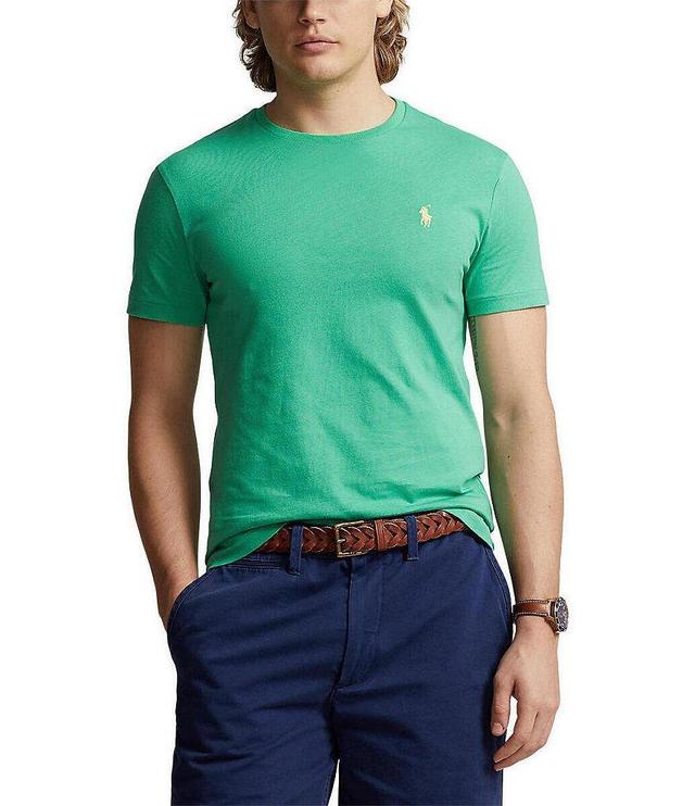 Polo Ralph Lauren Custom Slim Fit Jersey Crewneck Short Sleeve T-Shirt Product Image