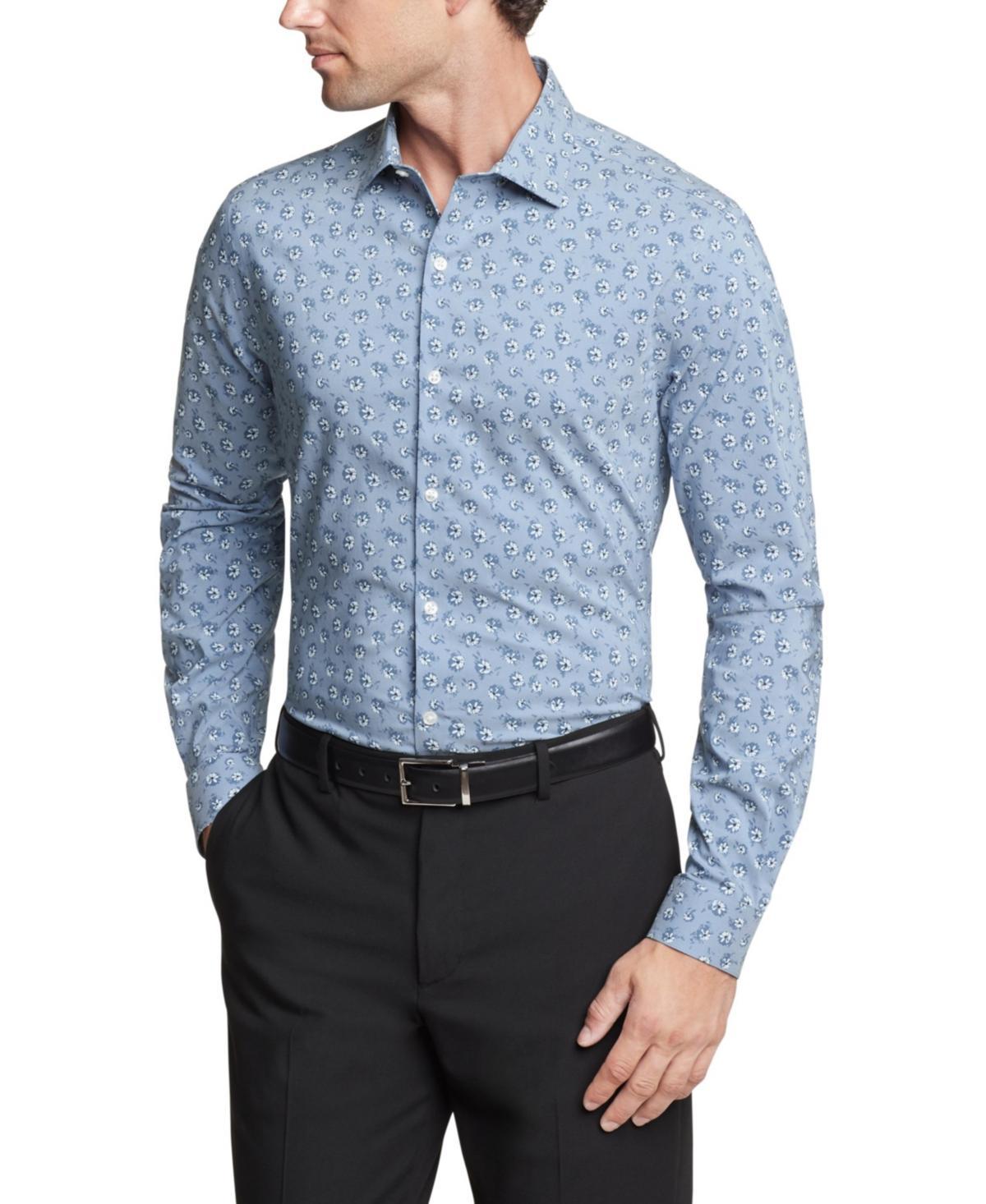 Van Heusen Mens Stain Shield Regular Fit Dress Shirt Product Image