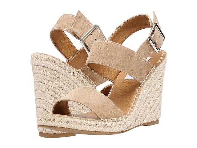 Steve Madden Uri Wedge Sandal Suede) Women's Shoes Product Image