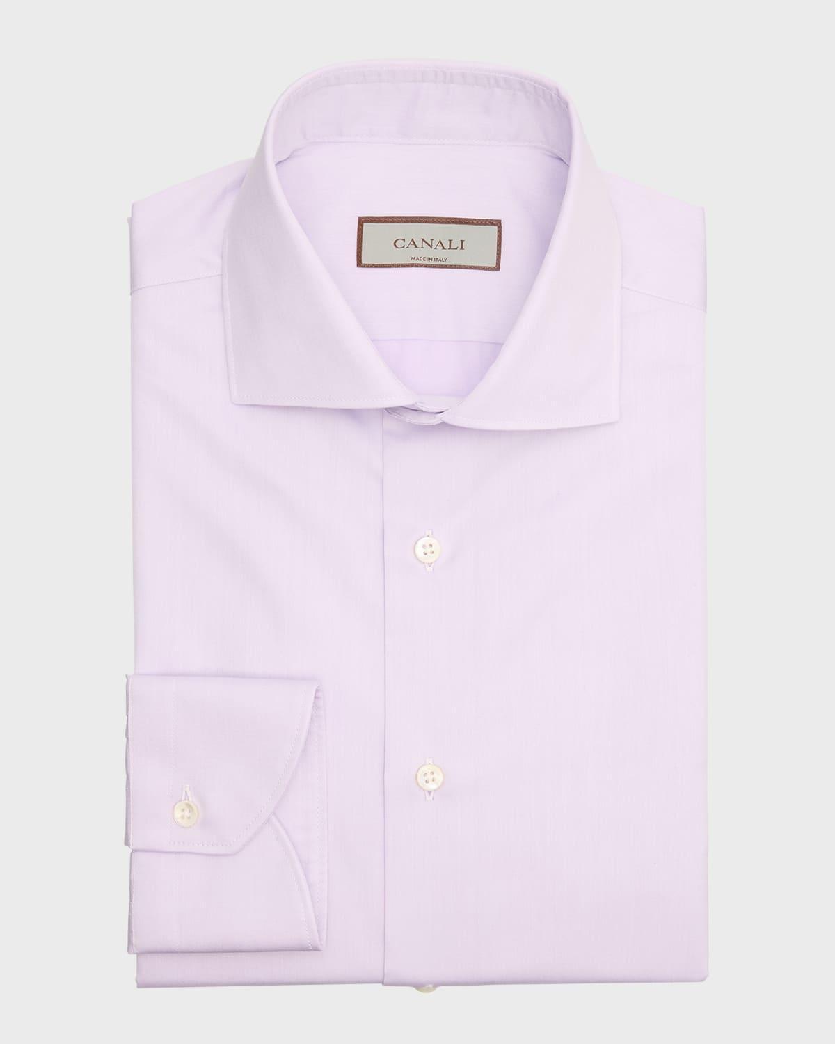 Men's Solid Dress Shirt Product Image