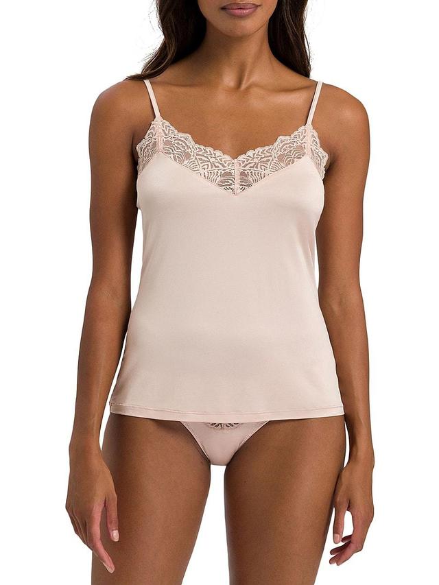 Womens Josephine Satin Lace Camisole Product Image