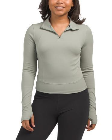 Lux Crosstrain Everyday Quarter Zip Top for Women | Polyester/Spandex Product Image