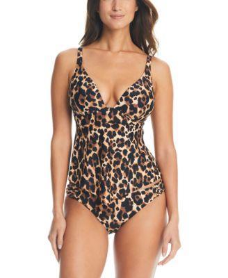 Bar Iii Womens V Hem Tie Back Tankini Top Hipster Bottoms Created For Macys Product Image