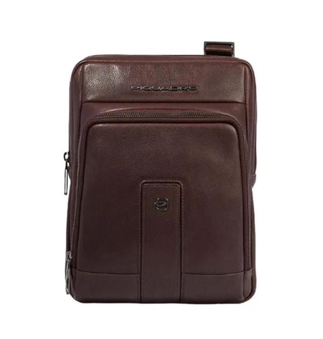 PIQUADRO Ipad Shoulder Bag In Black Product Image